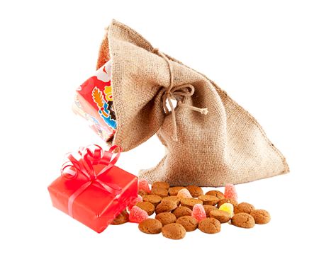 Typical Dutch Celebration Sinterklaas Cookies Sinterklaas Zak Nuts