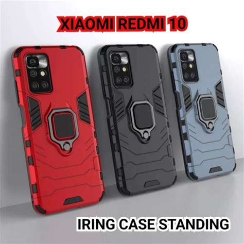 Jual Case Xiaomi Redmi Rugged Armor Robot Transformer Standing Iring