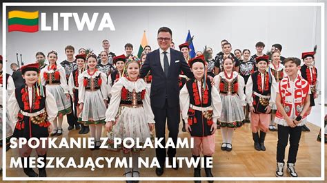 Spotkanie marszałka Sejmu Szymona Hołowni z Polakami zamieszkałymi na