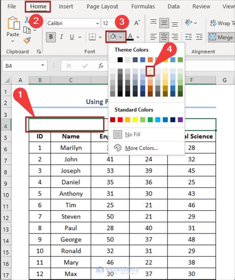 How To Create A Double Row Header In Excel 3 Easy Ways