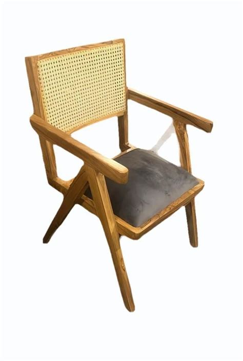 Teak Wood Chair With Cushion At Rs 8000 In New Delhi ID 2853630914973