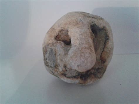 Face Rock Head Sculpture Native American Artifacts Paleolithic Art