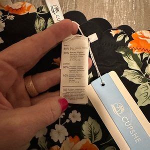 Cupshe Swim Cupshe Black And Orange Scallop High Waisted Bikini Poshmark