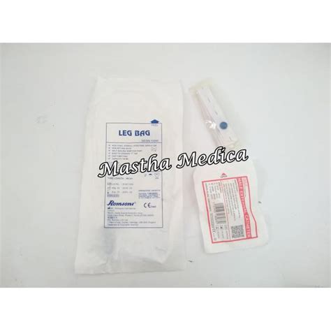 Jual Paket Urine Leg Bag Romsons Male External Catheter Condom Gea