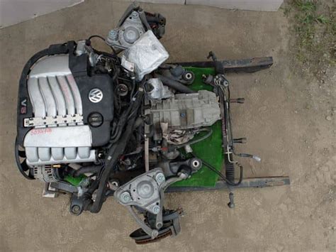 Used Engine Transmission AZX 2WD AT WITH FRONT AXLE VOLKSWAGEN PASSAT