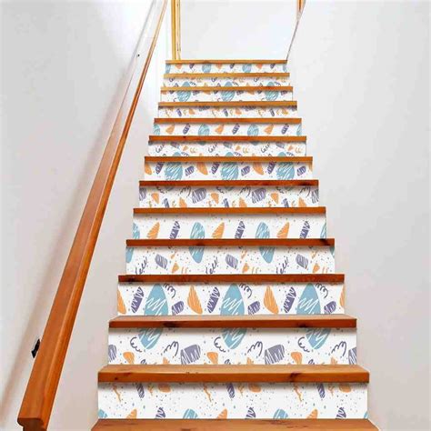 Graffiti Stair Stickers Hip Hop Street Wall Art Staircase Decals