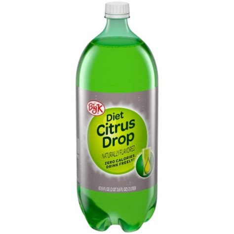 Kroger Big K® Diet Citrus Drop Soda, 2 L - Pick ‘n Save