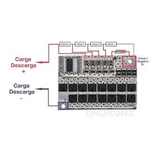 Placa De Prote O Bms S V A C Balanceamento Li Ion Shopee Brasil