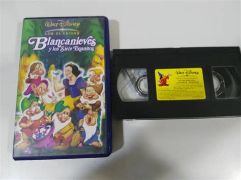 Blancanieves Y Los Siete Enanitos Vhs Los Clasicos De Walt Disney Am