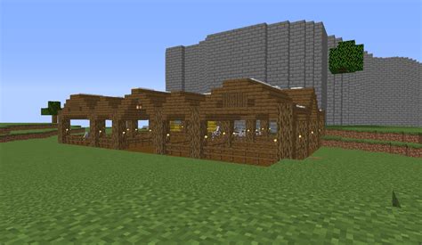 I made my first barn design. Any Thoughts ? : r/Minecraft