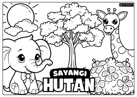 mewarna gambar pelbagai tema kemerdekaan pendidikmy