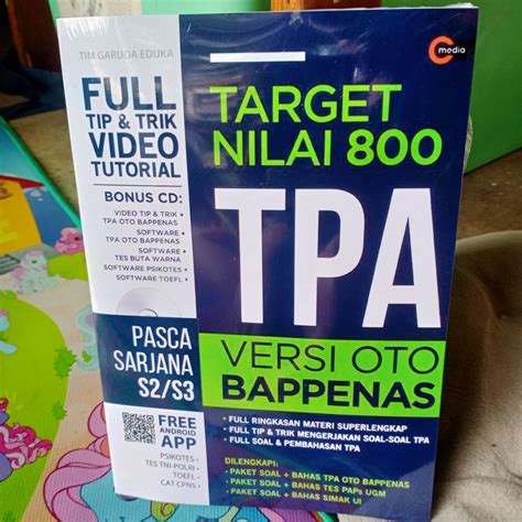 Buku Tpa Versi Oto Bappenas Target Nilai Pake Lazada Indonesia