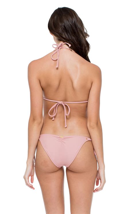 Nude Pink Push Up Bikini Cute Strappy Swimsuits Pink Hot Sex Picture