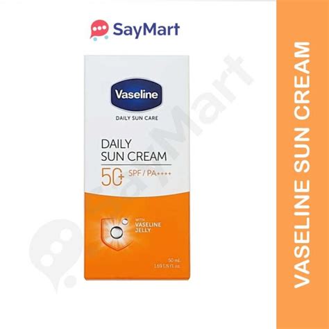 VASELINE DAILY SUN CREAM 50 SPF 50ML Lazada PH