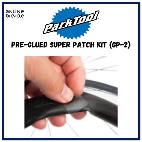 Park Tool Pre Glued Super Patch Kit GP 2 For Bicycle And Cycling