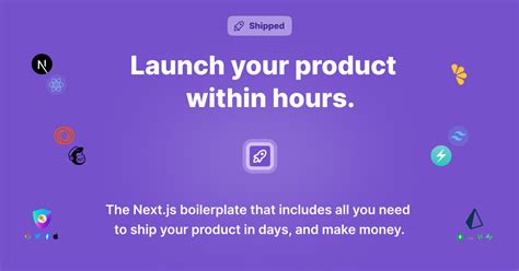 Shipped Next Js Micro Saas Boilerplate Micro Saas Boilerplate For