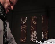 Muscular Office Hunks Desk Anal Drilling