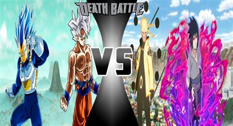 Goku and Vegeta vs Naruto and Sasuke | Death Battle Fanon Wiki | Fandom