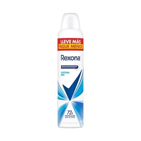 Antitranspirante En Aerosol Rexona Cotton Dry 250 Cc Rexona Sin