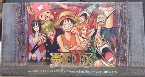 Buy One Piece Manga Box Set 3 Volumes 47 70 New Sealed Viz Media In