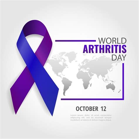 Premium Vector World Arthritis Day