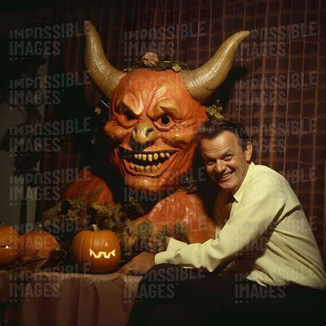 Horrendous retro Halloween pumpkin monster - Impossible Images - Unique ...