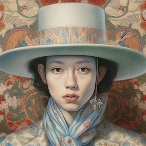 Longwei The Gay Cowboy Art Print Gaysian Femboy Art Asian Gender Fluid Art Etsy