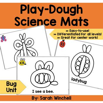 Playdough Mats Insects And Bugs Fine Motor Reading Activities Science