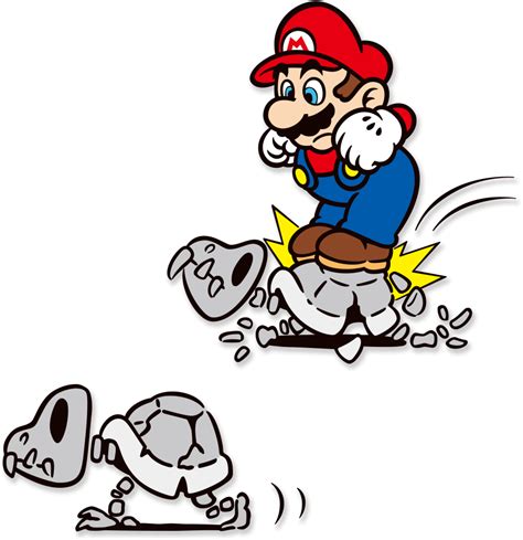 File:SMB3 F40A Dry Bones Artwork.png - Super Mario Wiki, the Mario ...