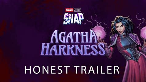 Honest Card Trailer Agatha Harkness Marvel Snap Youtube