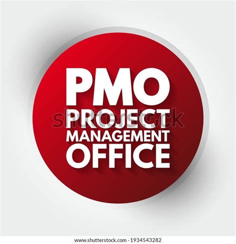 Pmo Project Management Office Acronym Business Stock Vector Royalty