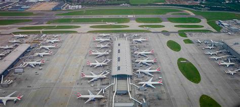 Aerial photographs of Heathrow Airport