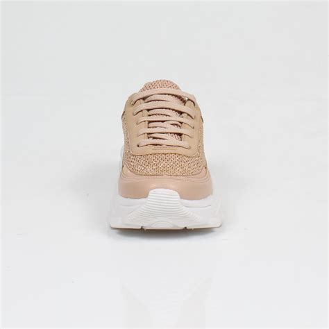 T Nis Chunky Feminino Week Shoes Fashion Nude Cobre Fashion