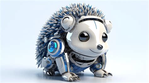 Cute robot hedgehog - Impossible Images - Unique stock images for ...