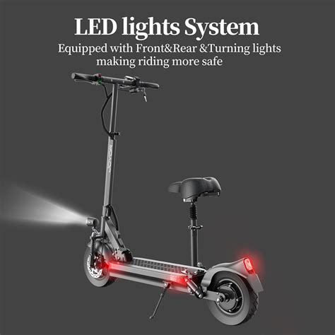 JOYOR Y5S Electric Scooter 10 Inch 25Km/h 48V 13AH 500W Motor Black