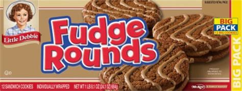 Little Debbie Fudge Rounds Big Pack, 12 ct / 2 oz - Fry’s Food Stores