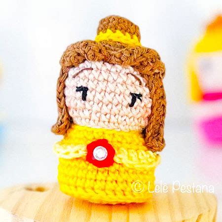 Disney Prinzessin Belle Amigurumi Anleitung Kostenlos