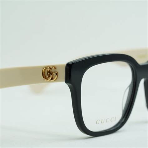 Gucci Accessories New Gucci Gg958o 005 Black White Eyeglasses Poshmark