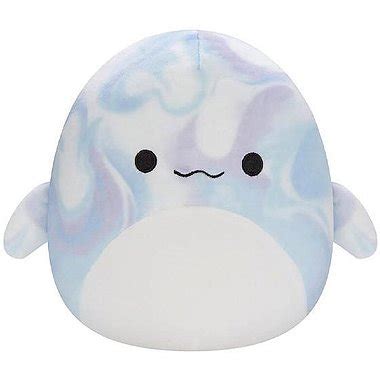 Pelúcia Squishmallow 20 cm LASLOW Baleia Sunny 2861 Shopping Eldorado