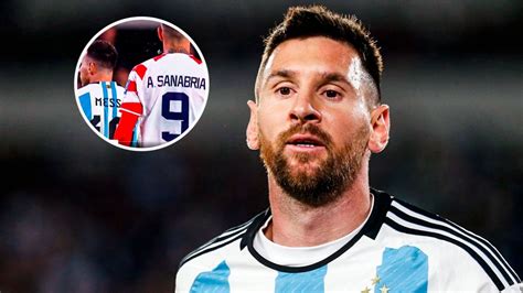 Video El Escupitajo A Lionel Messi En El Argentina Vs Paraguay Y Su