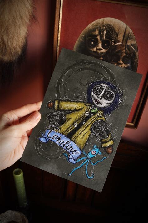 Coraline Art Print Etsy