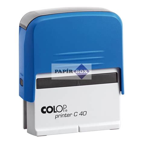 COLOP Printer C40 komplett bélyegző Papír Box