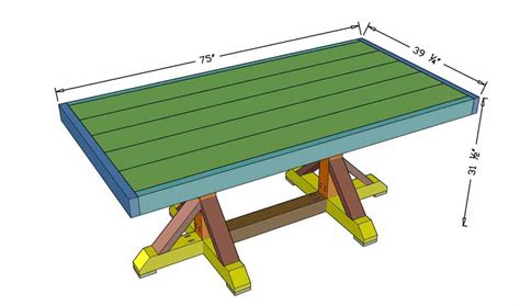 Farmhouse Table Dimensions - Amazadesign