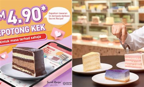 Heres How You Can Get Secret Recipe Cakes For Only Rm490 Per Slice Limited Time Only Kl Foodie