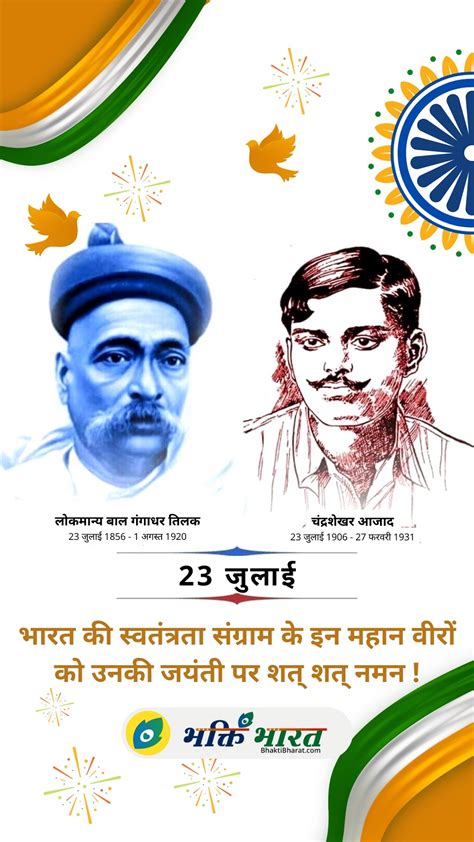 Chandra Shekhar Azad Jayanti Wishes Quotes