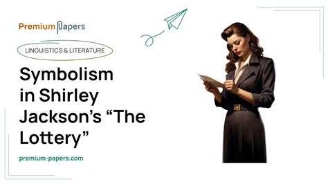 Symbolism In Shirley Jacksons The Lottery Essay Example YouTube