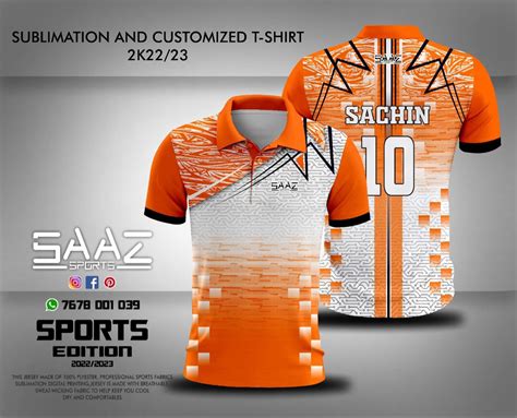 Sublimation Sports Jersy In 2023 Cricket T Shirt Design Sports