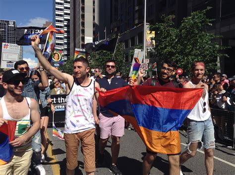 Unzipped Gay Armenia Armenians March At Toronto Pride