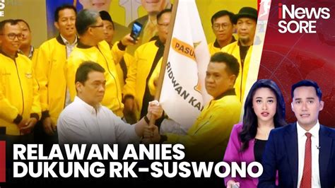 Rk Suswono Dapat Dukungan Simpul Relawan Jakarta Timur Inews Sore