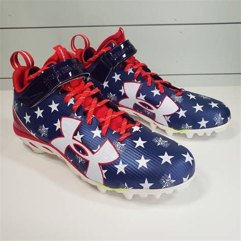 Under Armour Shoes Under Armour Ua Special Edition 91 Stars Football Cleat Never Forget Size